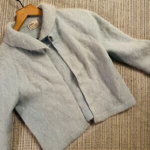 Vintage Garland Collared Cardigan Sweater